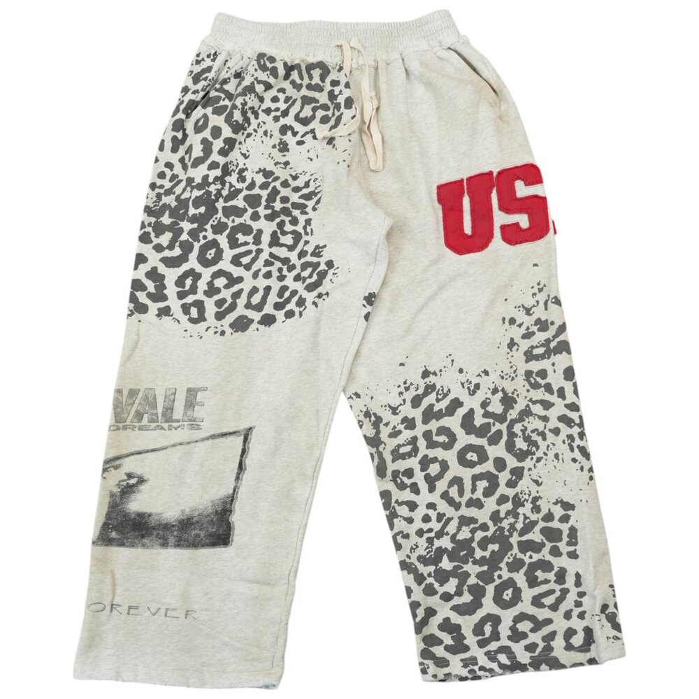 Vale Forever Cheetah Sweatpants Grey